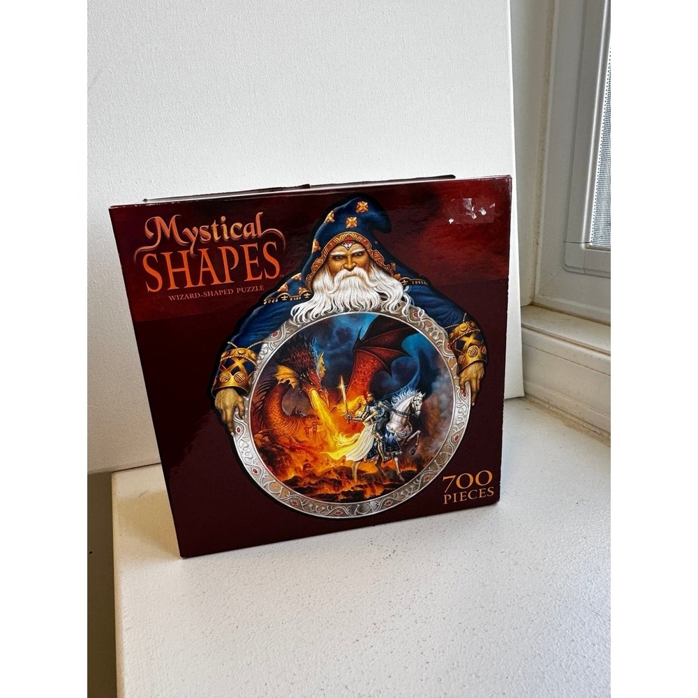 Ceaco Mystical Shapes Wizard-Shaped 700 piece Jigsaw Puzzle